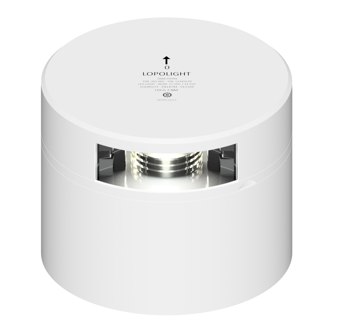 3nm 135° White, Stern, white ceramic coated 3nm 135° White, Stern, white ceramic coated